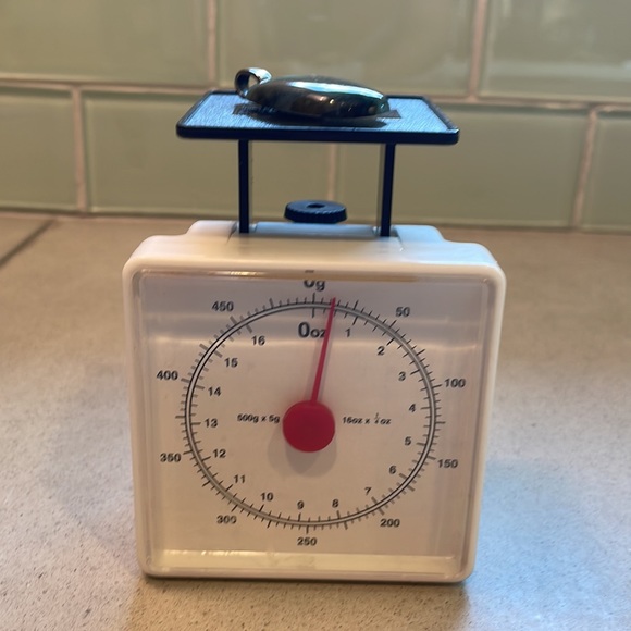 Simple Labradorite rectangular pendant blue/amber/green. - Picture 5 of 5